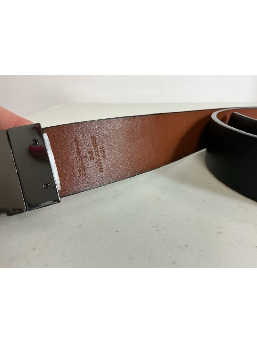Ben Sherman Reversible Belt Mens Large - Picture 5 of 5
